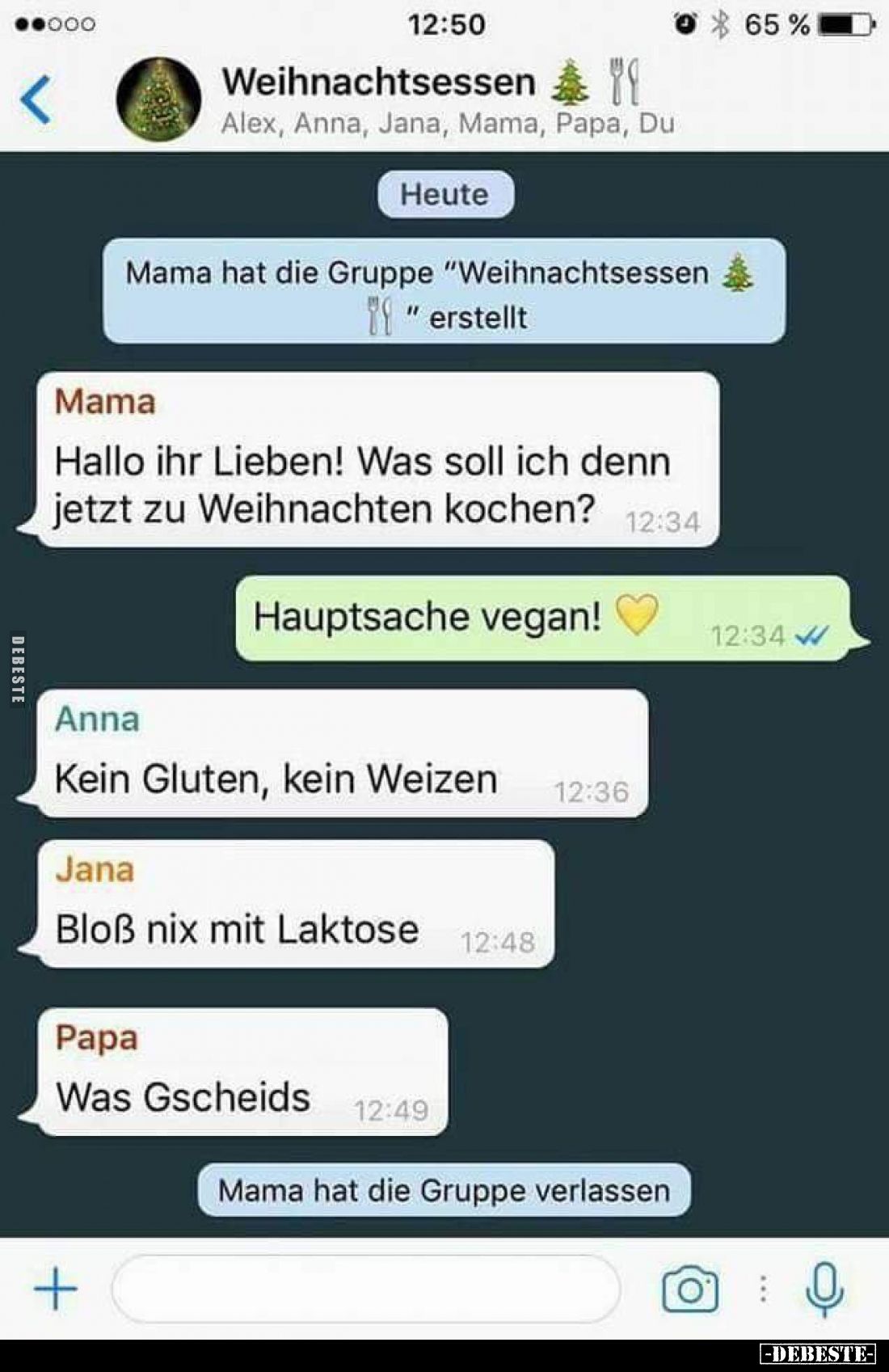 Hallo ihr Lieben! Was soll ich denn jetzt zu Weihnachten.. - Lustige Bilder | DEBESTE.de