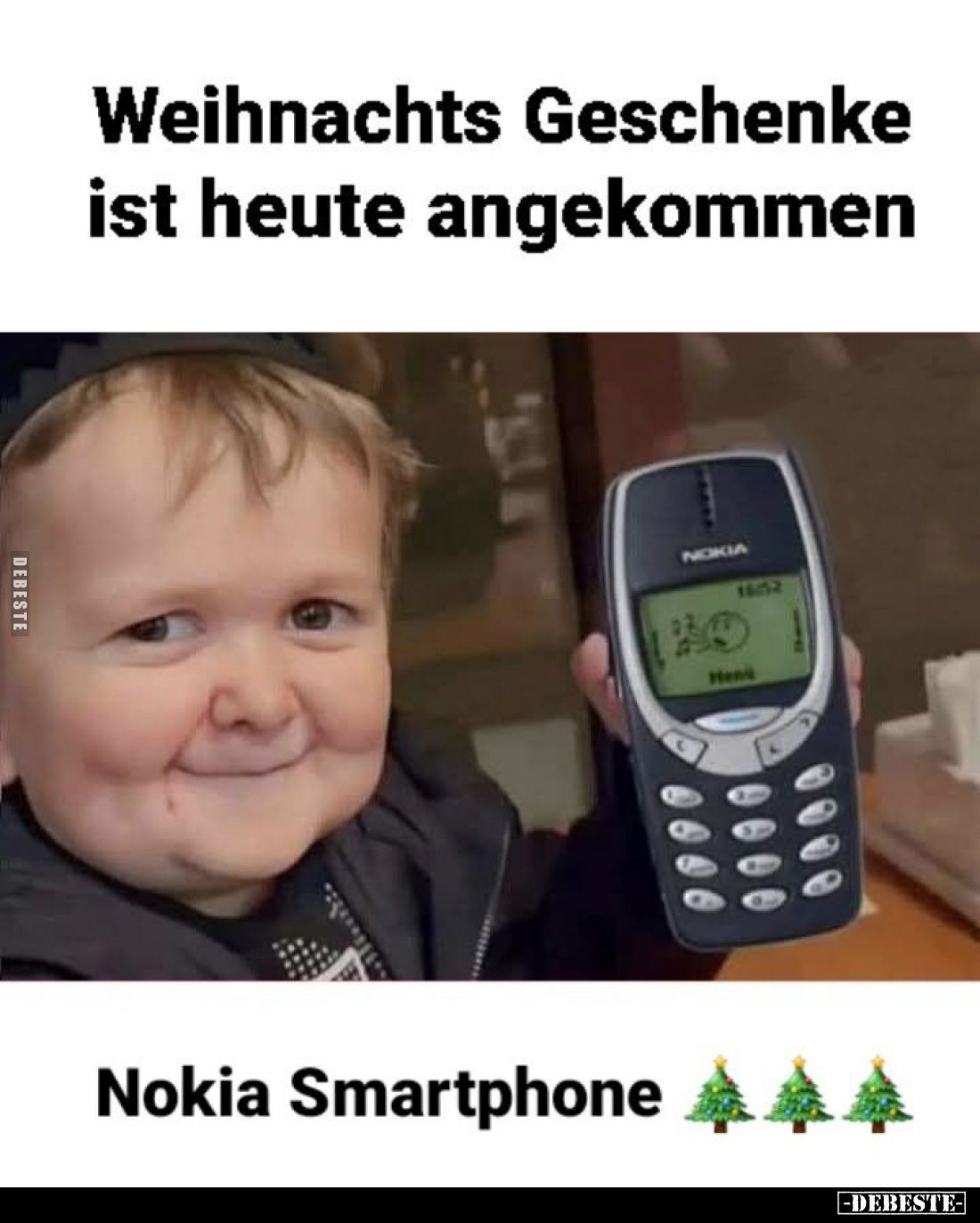 Weihnachts Geschenke ist heute angekommen.
Nokia Smartphone.