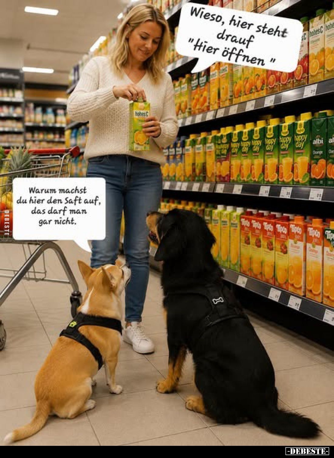 Warum machst du hier den Saft auf, das darf man gar nicht.
-
Wieso, hier steht drauf "Hier öffnen "