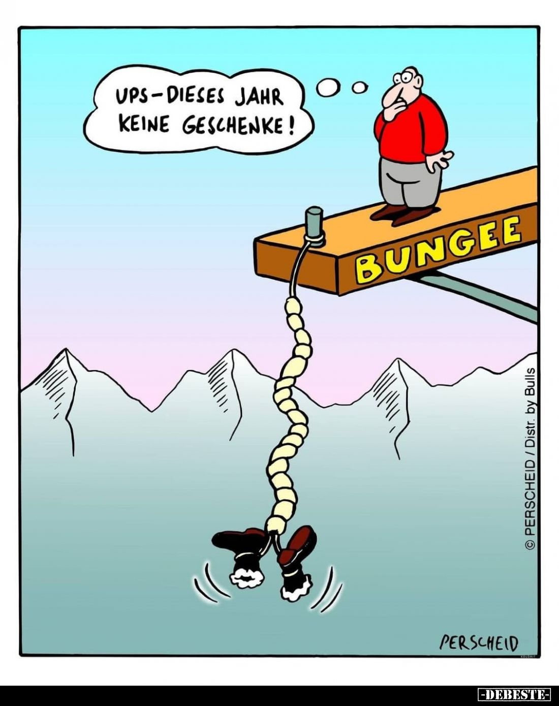 Ups - dieses Jahr keine Geschenke!