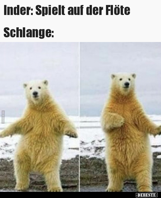 Inder: Spielt auf der Flöte..