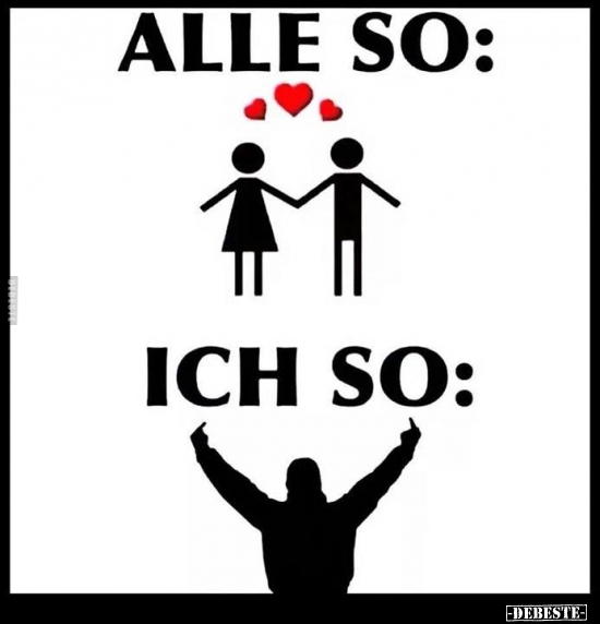 Alle so / Ich so..