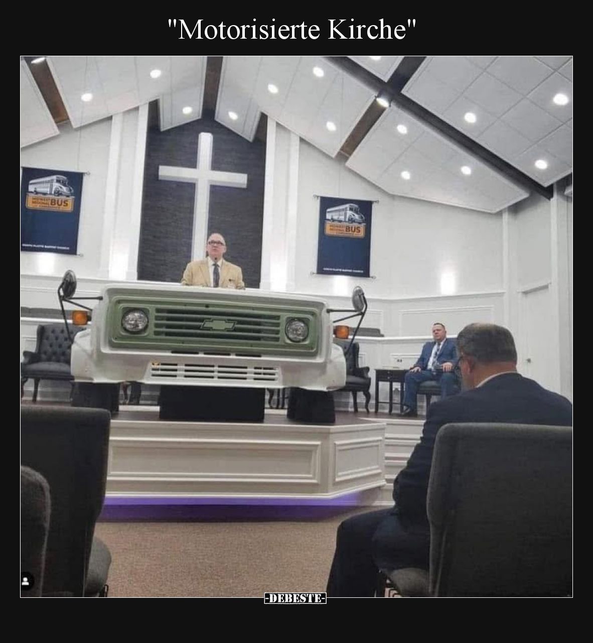 Motorisierte Kirche