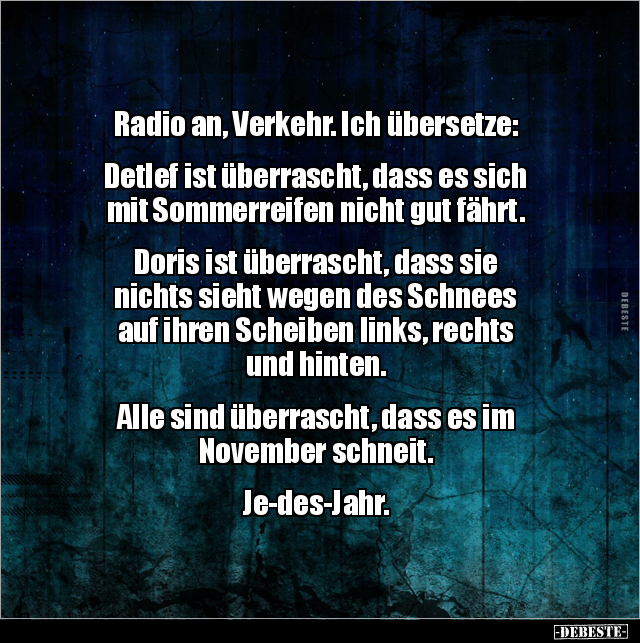 Radio an, Verkehr. Ich übersetze.. - Lustige Bilder | DEBESTE.de