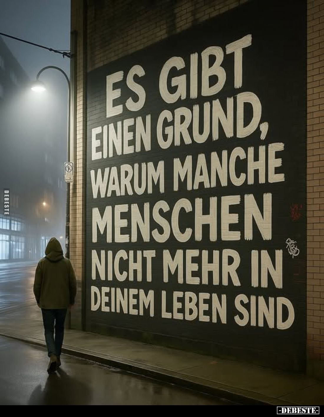 Es gibt einen Grund, warum manche Menschen nicht mehr in deinem Leben sind.