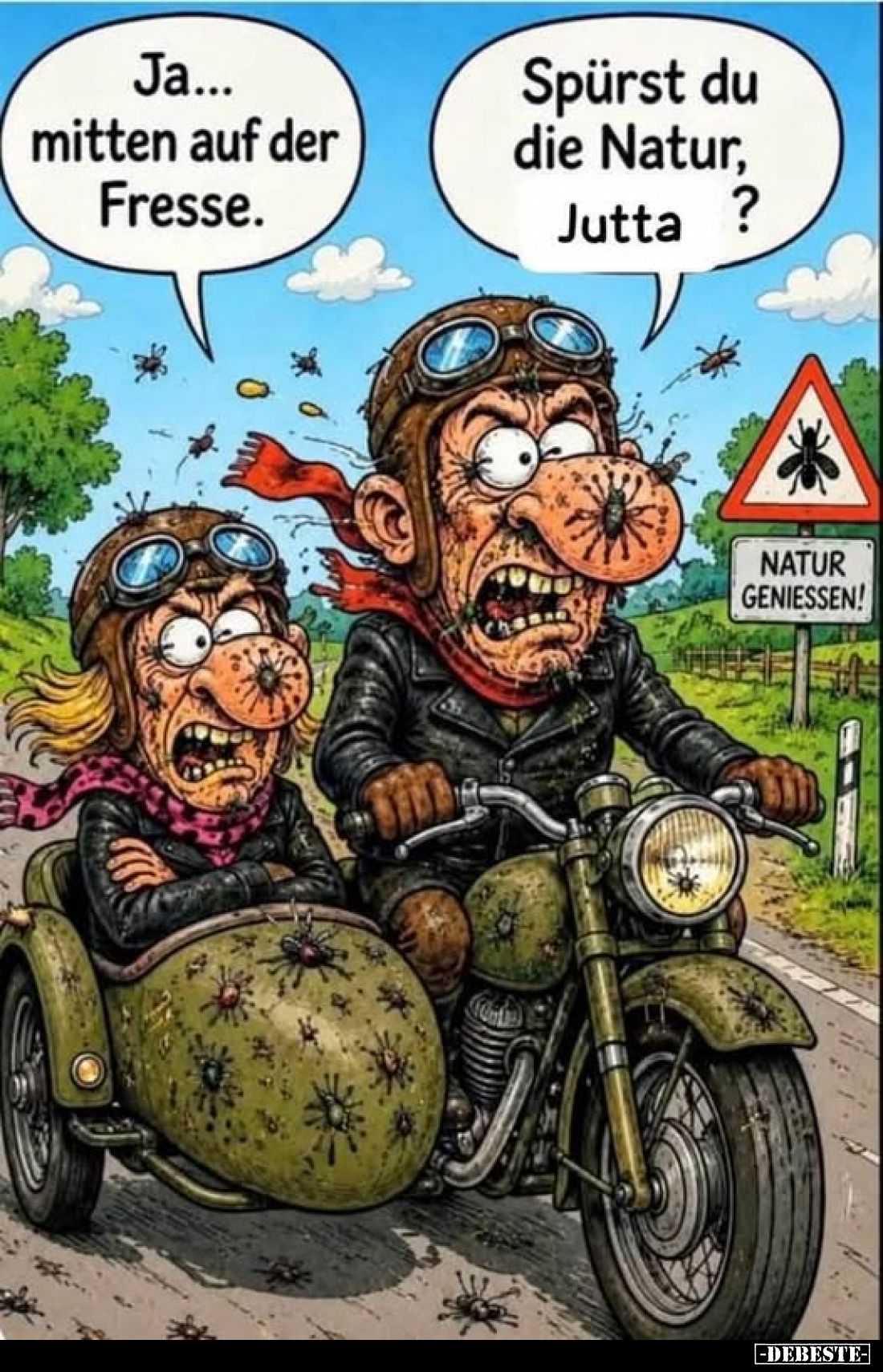 Spürst du die Natur, Jutta ?.. - Lustige Bilder | DEBESTE.de