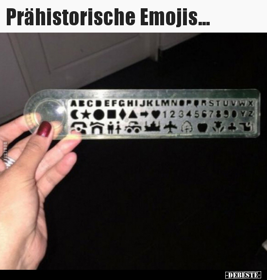Prähistorische Emojis... - Lustige Bilder | DEBESTE.de