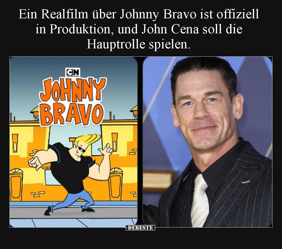 Ein Realfilm über Johnny Bravo ist offiziell in.. - Lustige Bilder | DEBESTE.de
