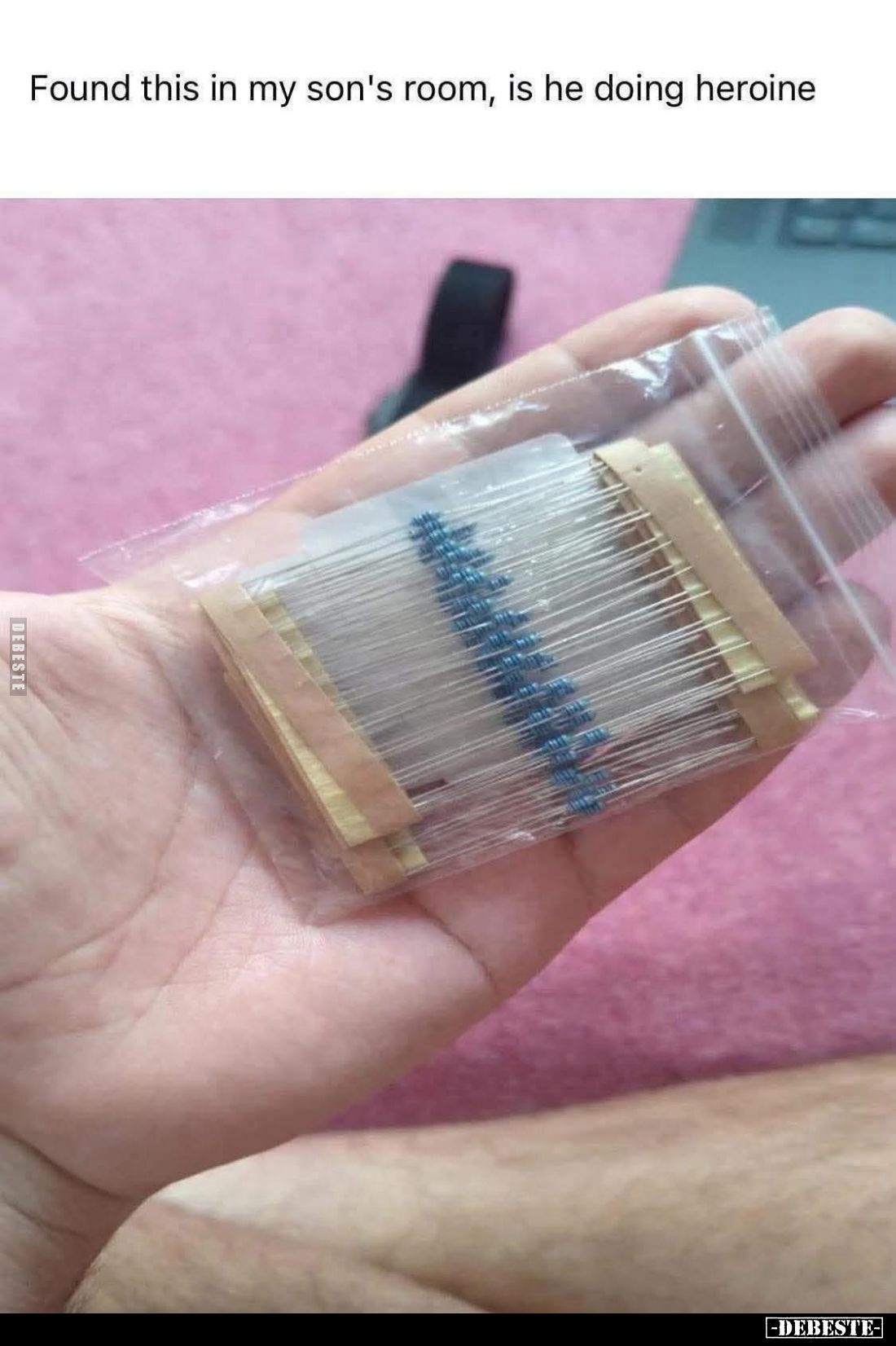 Found this in my son's room, is he doing heroine?