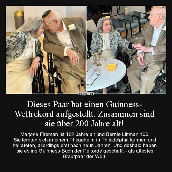 Dieses Paar hat einen Guinness-Weltrekord aufgestellt... - Lustige Bilder | DEBESTE.de