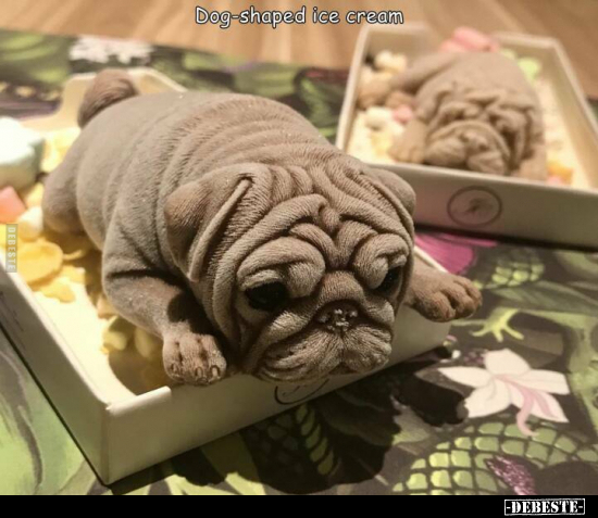 Dog-shaped ice cream.. - Lustige Bilder | DEBESTE.de