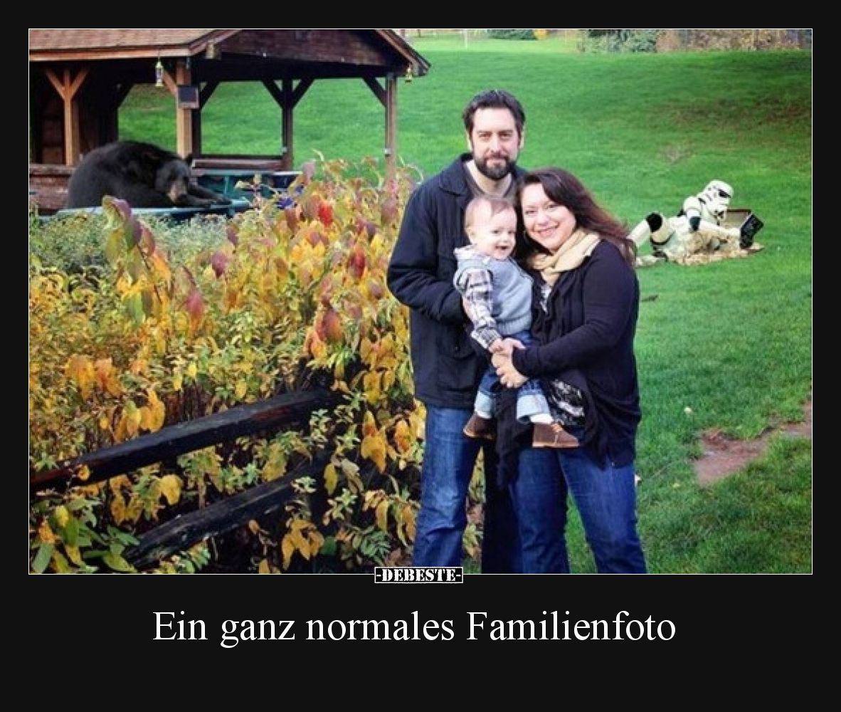 Ein ganz normales Familienfoto