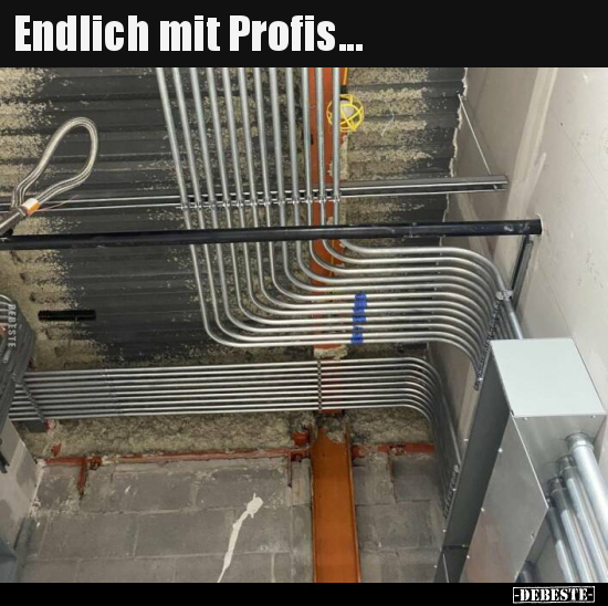 Endlich mit Profis... - Lustige Bilder | DEBESTE.de