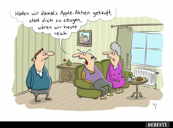 Hätten wir damals Apple-Akten gekauft, stah dich zu zeugen.. - Lustige Bilder | DEBESTE.de