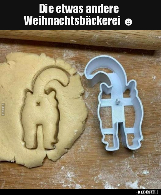 Die etwas andere Weihnachtsbäckerei... - Lustige Bilder | DEBESTE.de