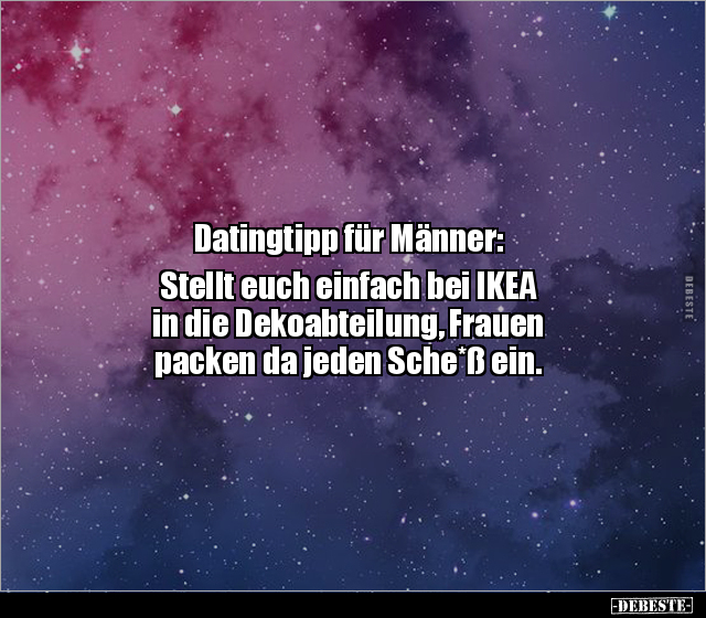 Datingtipp für Männer: Stellt euch einfach bei IKEA in.. - Lustige Bilder | DEBESTE.de