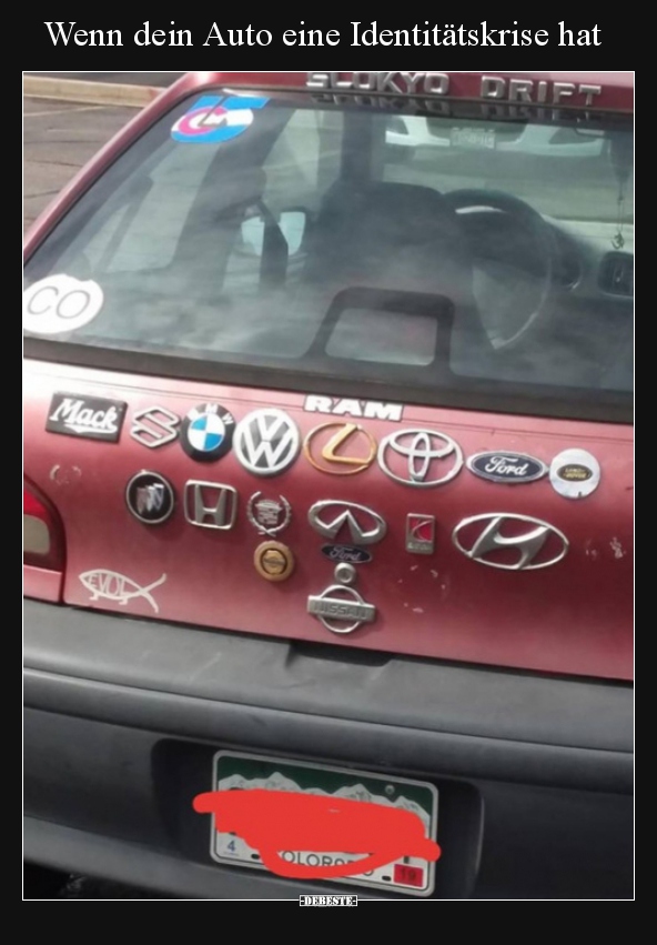 Wenn dein Auto eine Identitätskrise hat..