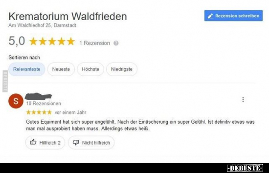 Krematorium Waldfrieden..