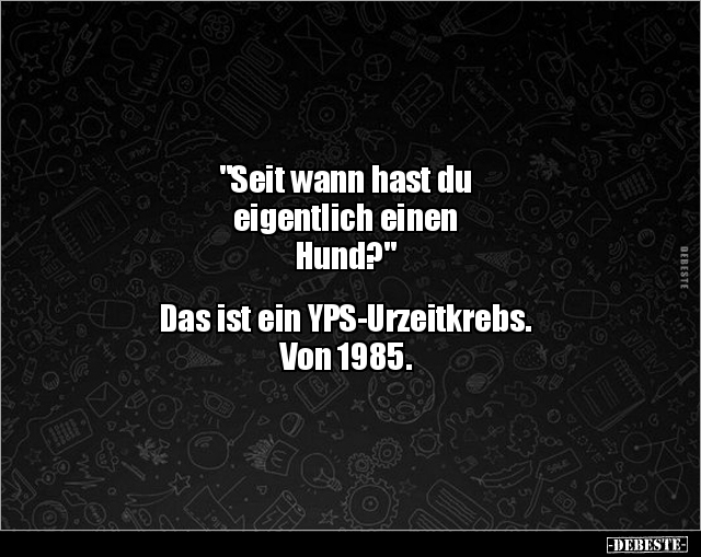 "Seit wann hast du eigentlich einen Hund?"... - Lustige Bilder | DEBESTE.de