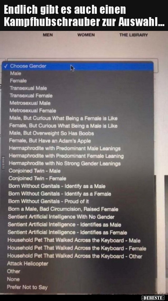 Endlich gibt es auch einen Kampfhubschrauber zur..