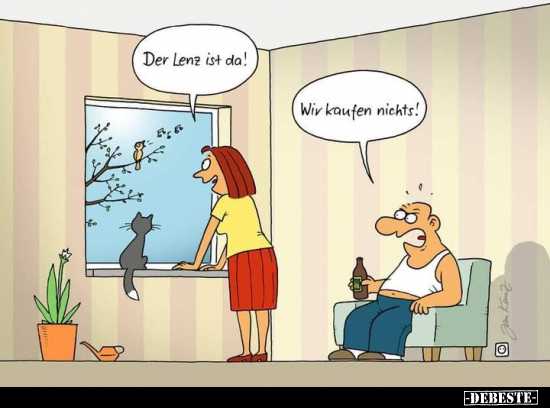 Der Lenz ist da!

Wir kaufen nichts!