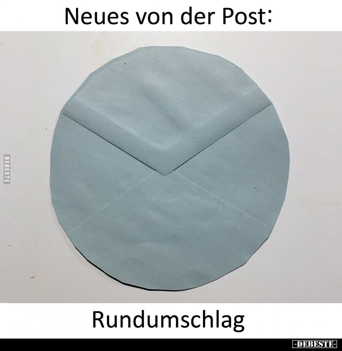 Neues von der Post:
Rundumschlag.