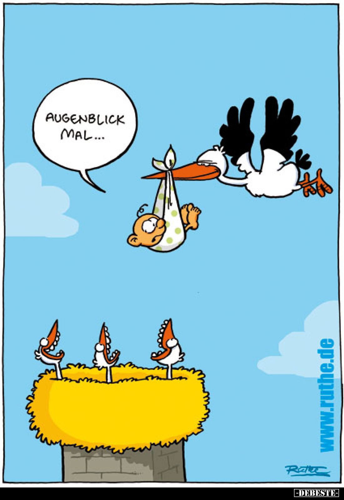 Augenblick mal...