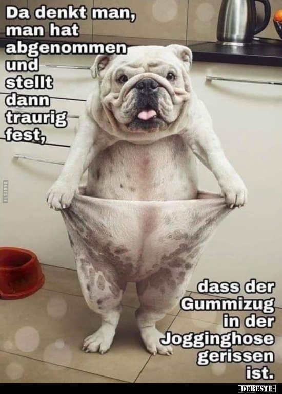 Da denkt man, man hat abgekommen und stellt dann traurig..