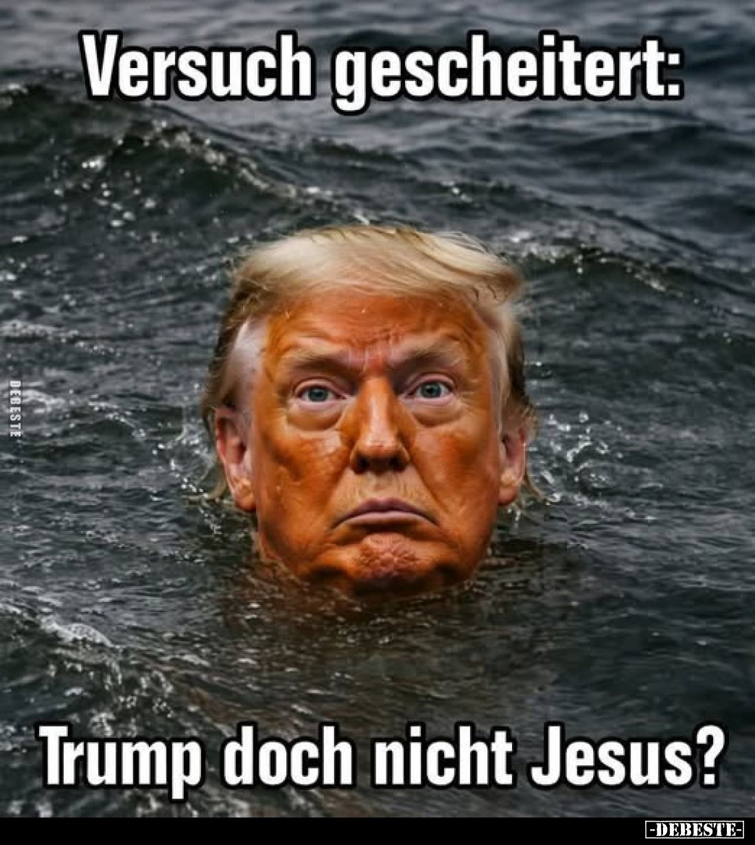 Versuch gescheitert: Trump doch nicht Jesus?.. - Lustige Bilder | DEBESTE.de