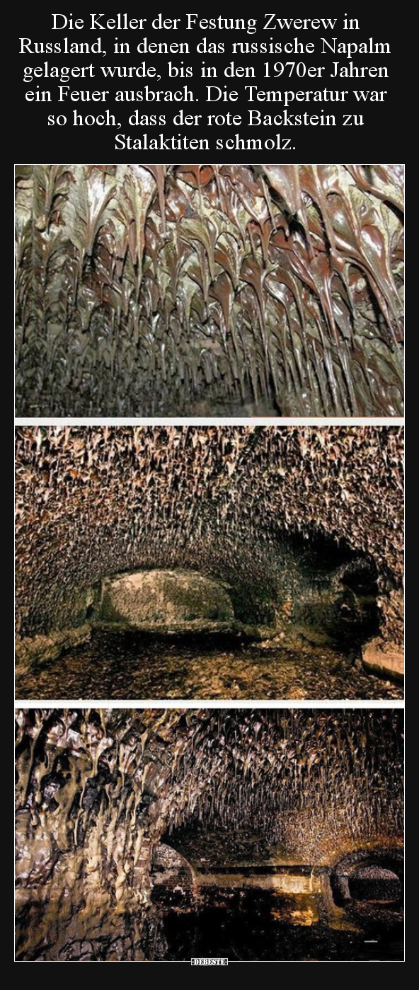 Die Keller der Festung Zwerew in Russland, in denen das.. - Lustige Bilder | DEBESTE.de