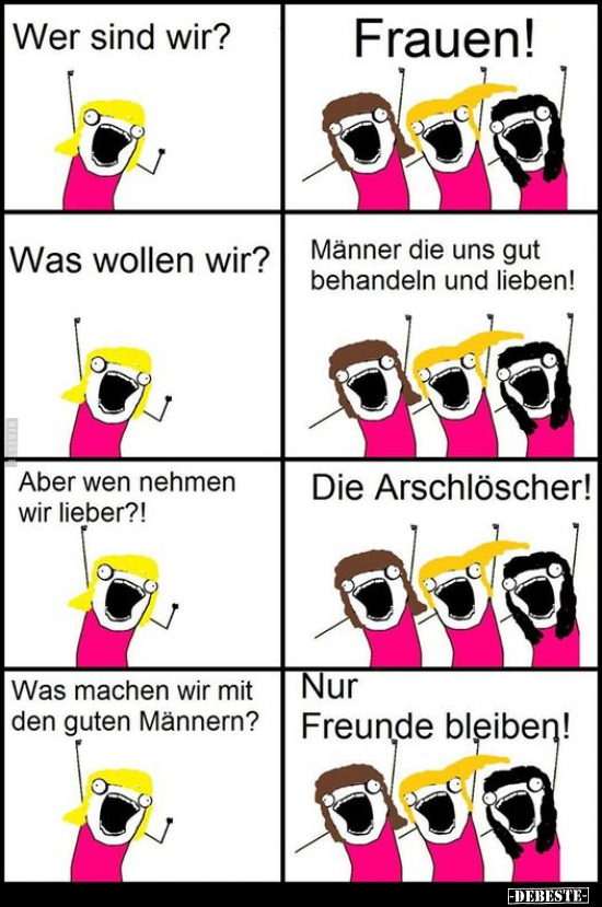 Wer sind wir? - Frauen!.. - Lustige Bilder | DEBESTE.de