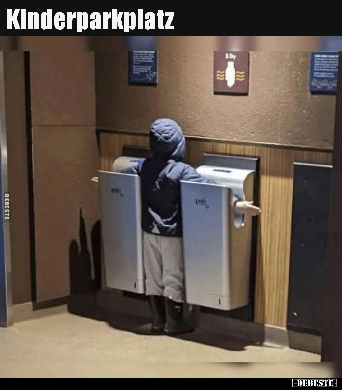 Kinderparkplatz.. - Lustige Bilder | DEBESTE.de