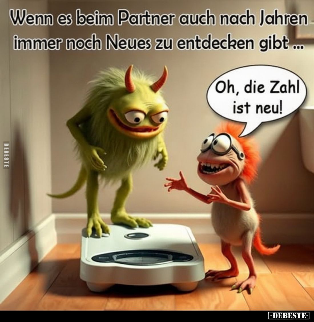 Wenn es beim Partner auch nach Jahren immer noch Neues zu entdecken gibt ...
-
Oh, die Zahl ist neu!