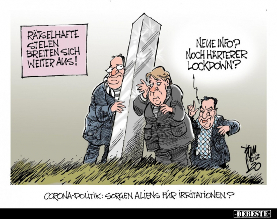 Rätselhafte Stelen breiten sich weiter aus!..