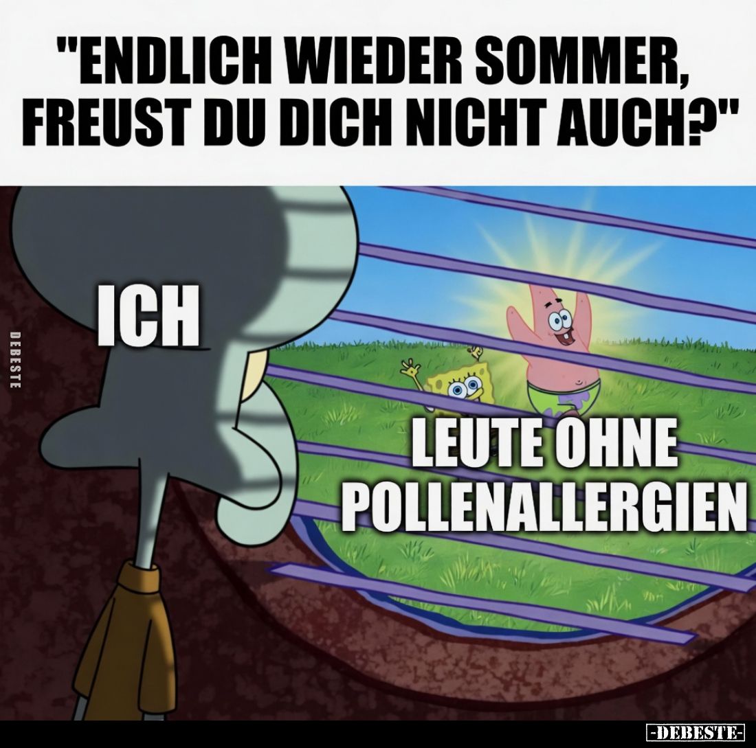 "Endlich wieder Sommer, freust du dich nicht auch?”... - Lustige Bilder | DEBESTE.de