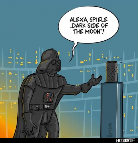 Alexa, spiele "Dark Side of the Moon"!.. - Lustige Bilder | DEBESTE.de