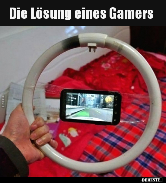 Die Lösung eines Gamers.. - Lustige Bilder | DEBESTE.de