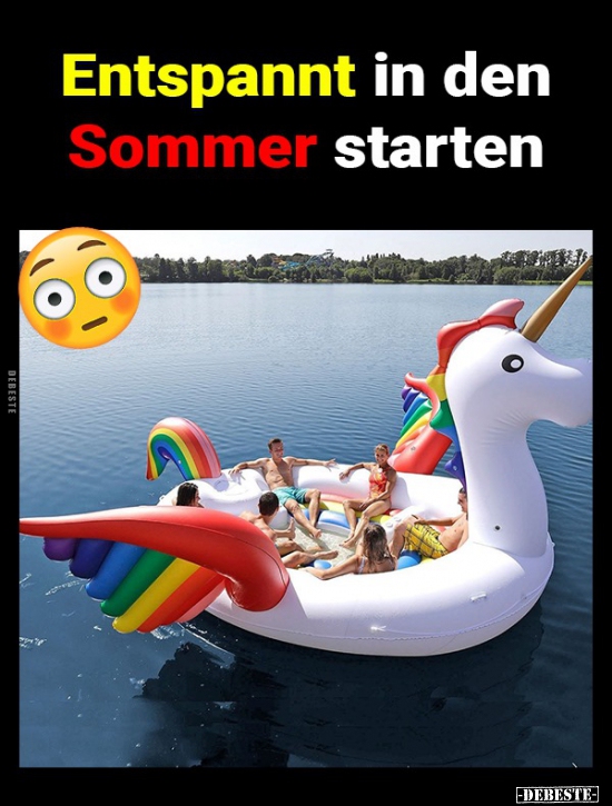 Entspannt in den starten...