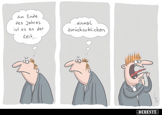 Am Ende des Jahres ist es an der Zeit...
...einmal zurückzublicken.