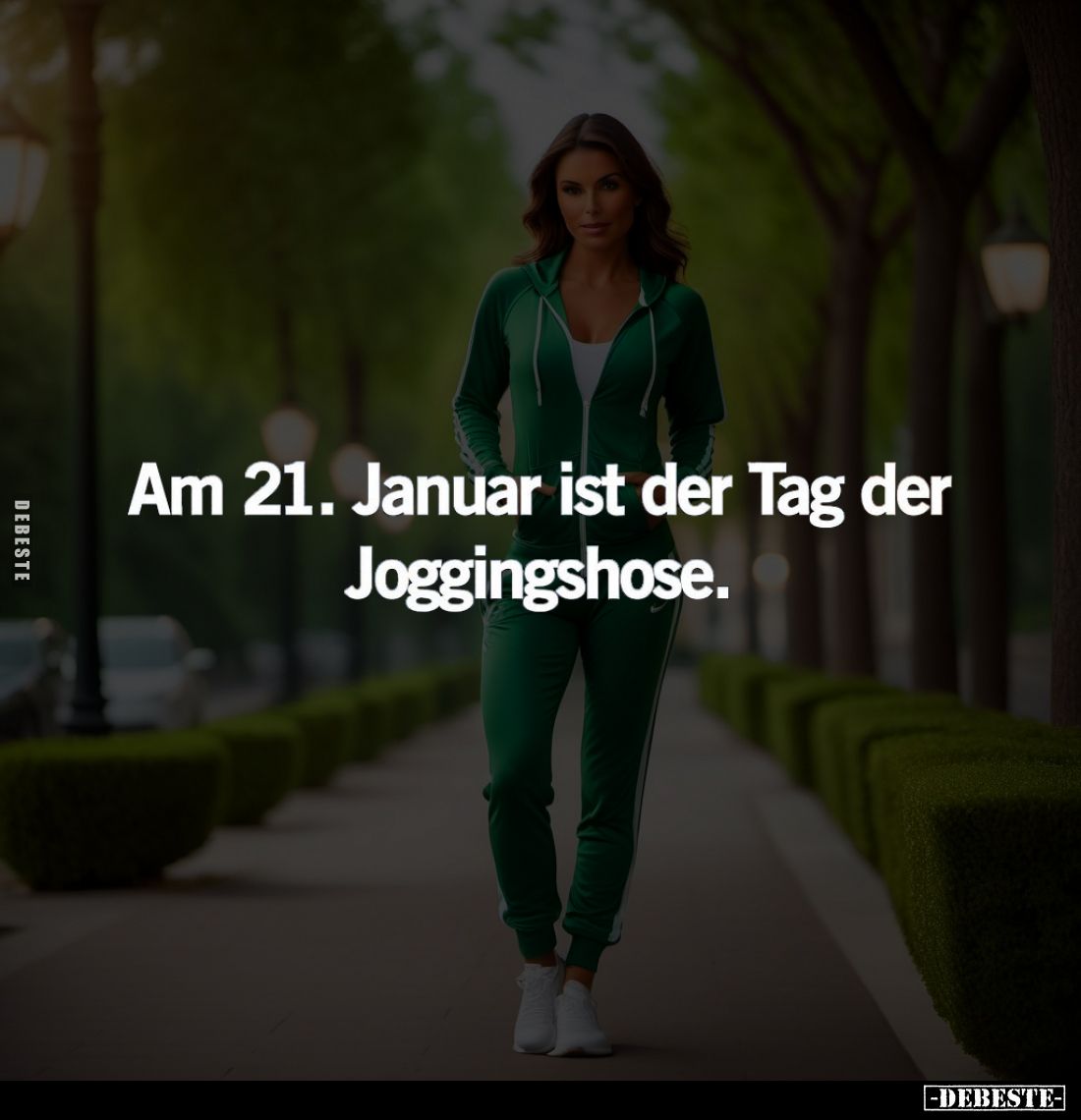 Am 21. Januar ist der Tag der Joggingshose.