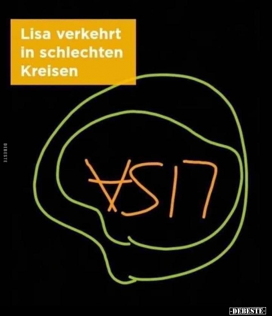 Lisa verkehrt in schlechten Kreisen.. - Lustige Bilder | DEBESTE.de