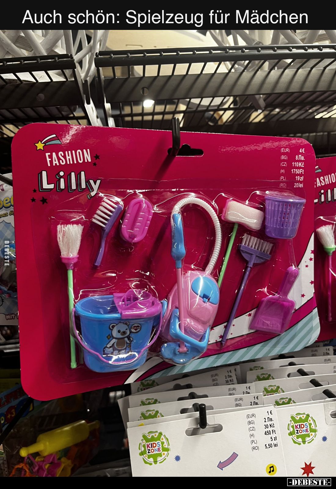 Auch schön: Spielzeug für Mädchen