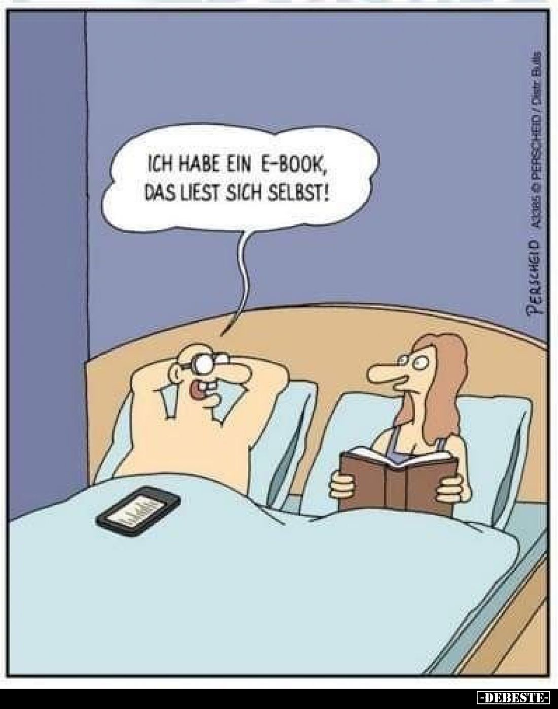 Ich habe ein E-Book, das liest sich selbst!