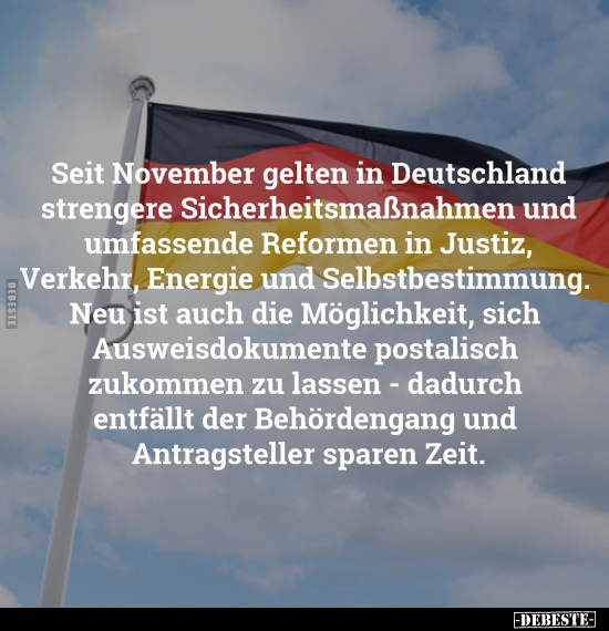 Seit November gelten in Deutschland strengere.. - Lustige Bilder | DEBESTE.de