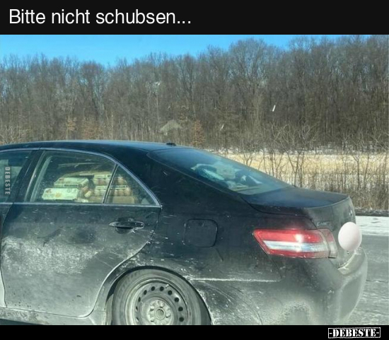 Bitte nicht schubsen...