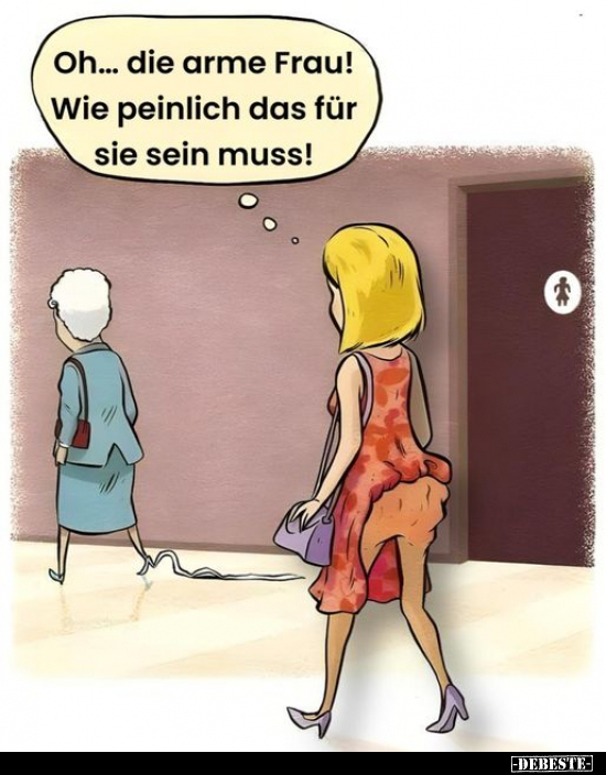 Oh... die arme Frau! Wie peinlich.. - Lustige Bilder | DEBESTE.de