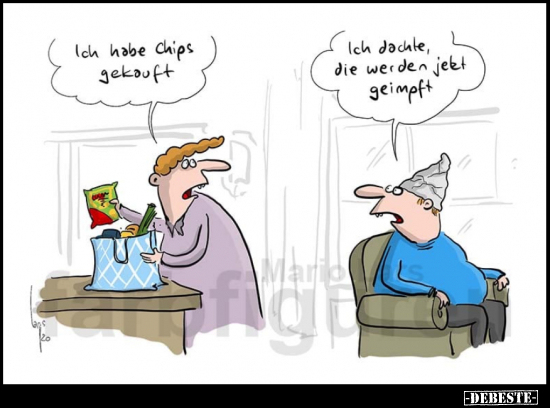 Ich habe Chips gekauft...