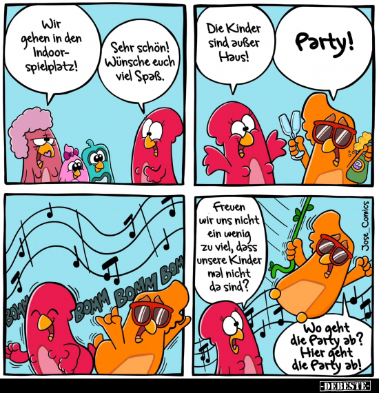 Sehr, Wünsche, Viel Spaß, Spaß, Kinder, Haus, Party, Freuen