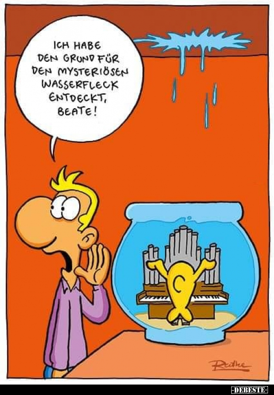 Ich habe den Grund für den mysteriösen Wasserfleck.. - Lustige Bilder | DEBESTE.de