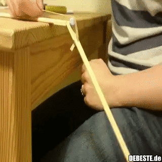 Wenn du dich zufällig gefragt hast, wozu du Sehnen brauchst: